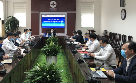 PC Nam Định: Diễn tập tình huống phòng chống dịch Covid-19